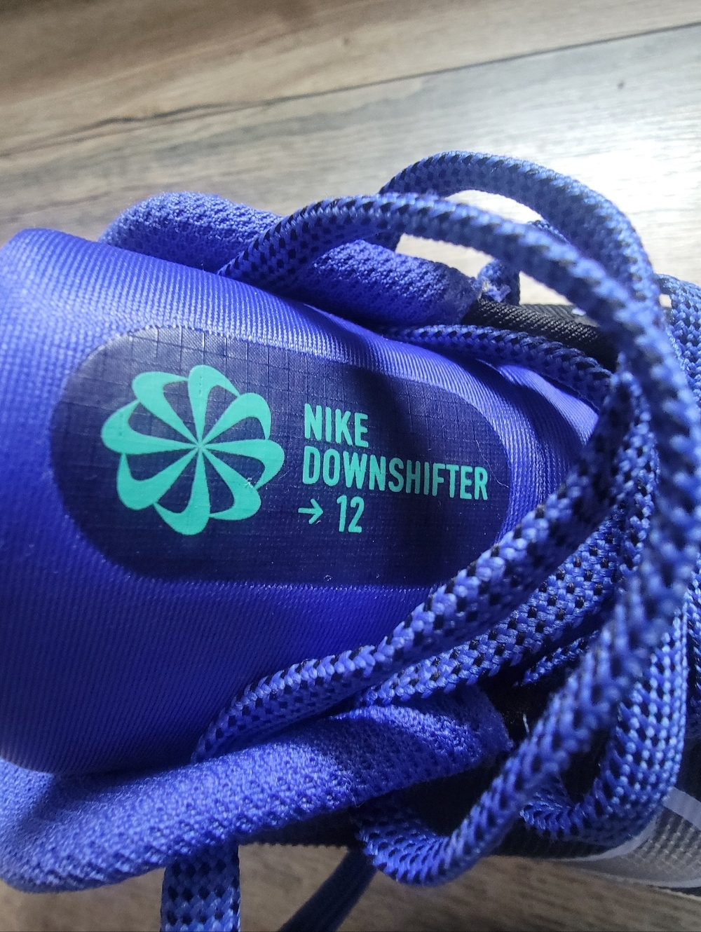 Women Size 9.5 Nike Downshifter 12 Running Shoes - Blue